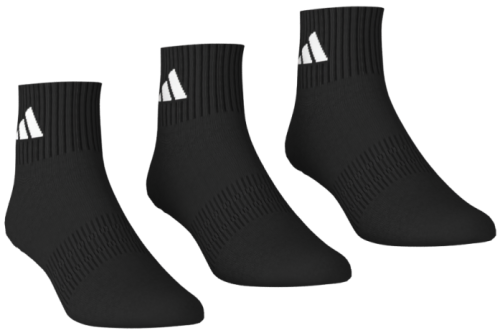 Adidas Socken Thin&Light Sportswear Ankle, 3 Paar, black/white Gr. 34 - 48
